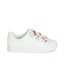Andre Baskets Femme Solange Cuir Blanc