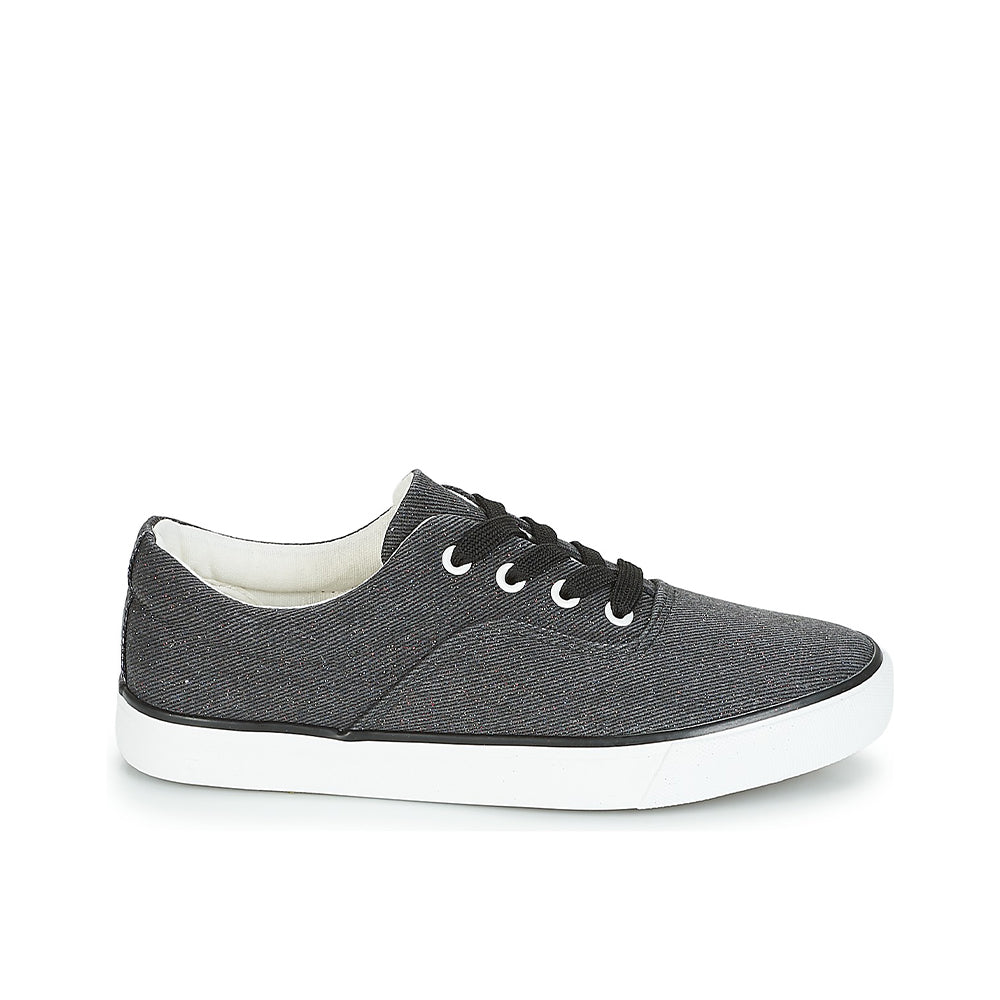Andre Espadrilles Femme Fusion Textile Gris