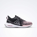Peak Baskets De Course Femme-Ew14628H- Black/Pink Purple