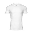 Depart T-Shirt Homme Blanc 100% Coton Simple