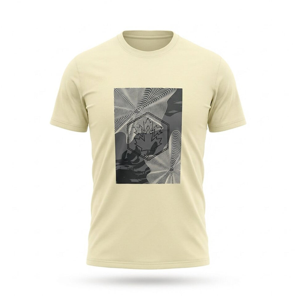 Lumberjack Men Tee Big Nature Logo Off White