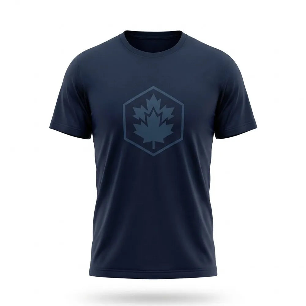 Lumberjack Men Tee Big Iconic Logo Navy