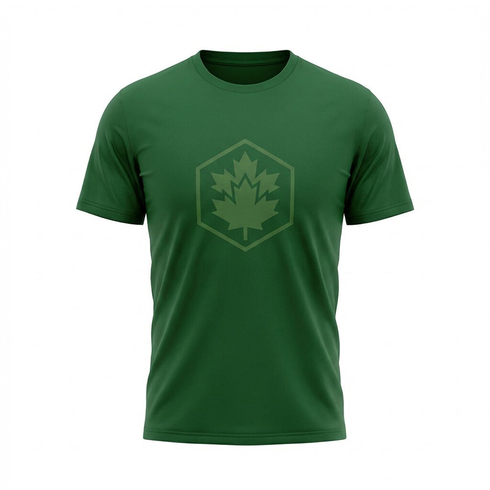 Lumberjack Men Tee Big Iconic Logo Green