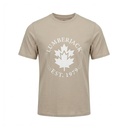 Lumberjack Men Tee Est 1979 Big Logo Camel