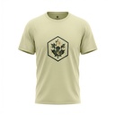 Lumberjack Men Tee Big Camouflage Logo Green