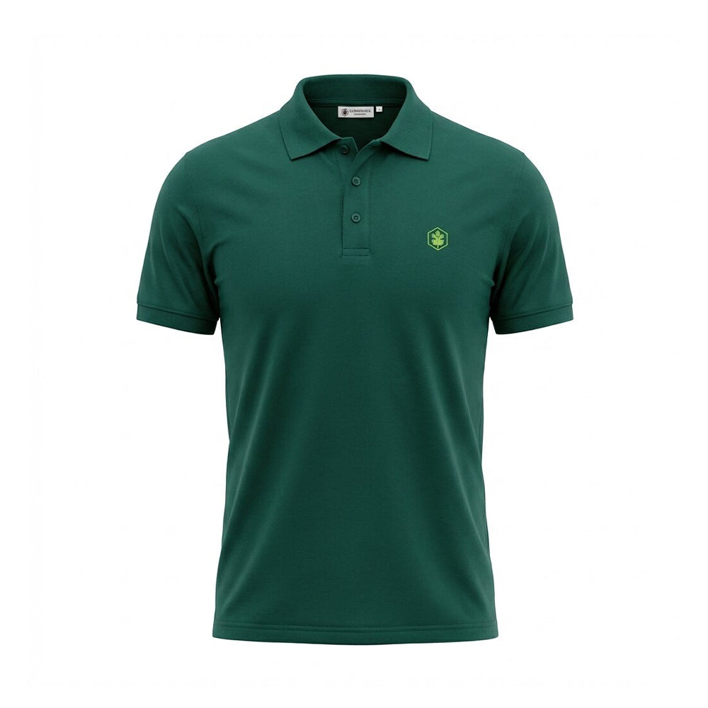 Lumberjack Men Polo Essentials Mini Logo Green