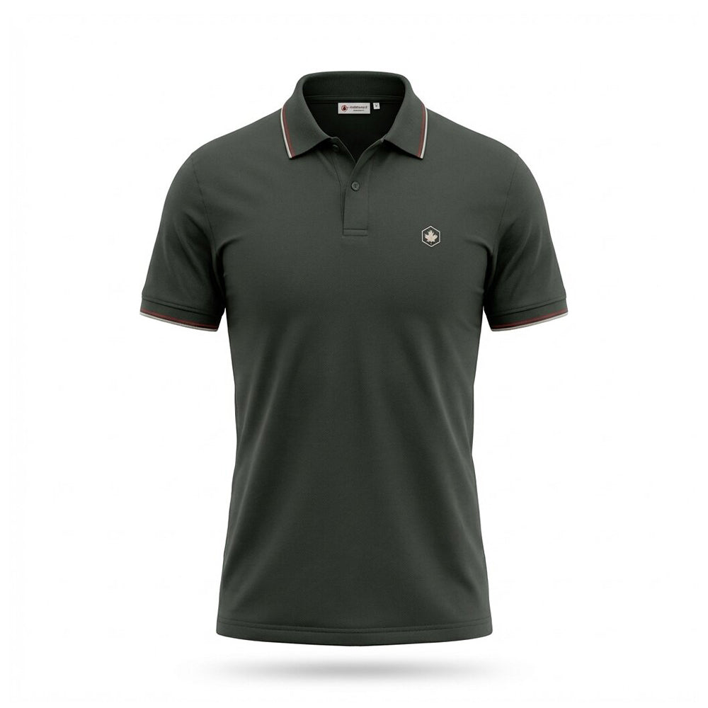 Lumberjack Men Polo Select Mini Logo Grey