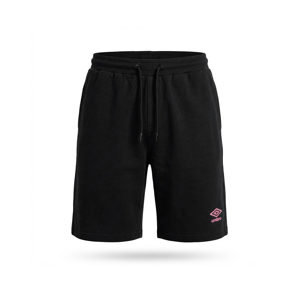 Umbro Short Lifestyle Homme Coton Noir Rose