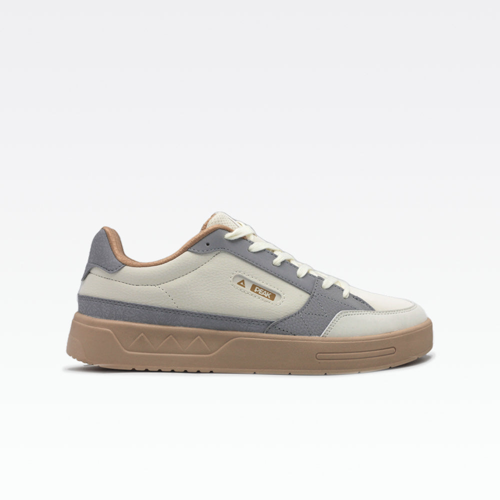 Peak Casual Shoes OFF WHITE COFFEE
