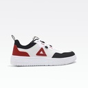 Peak Casual Shoes White black dark red