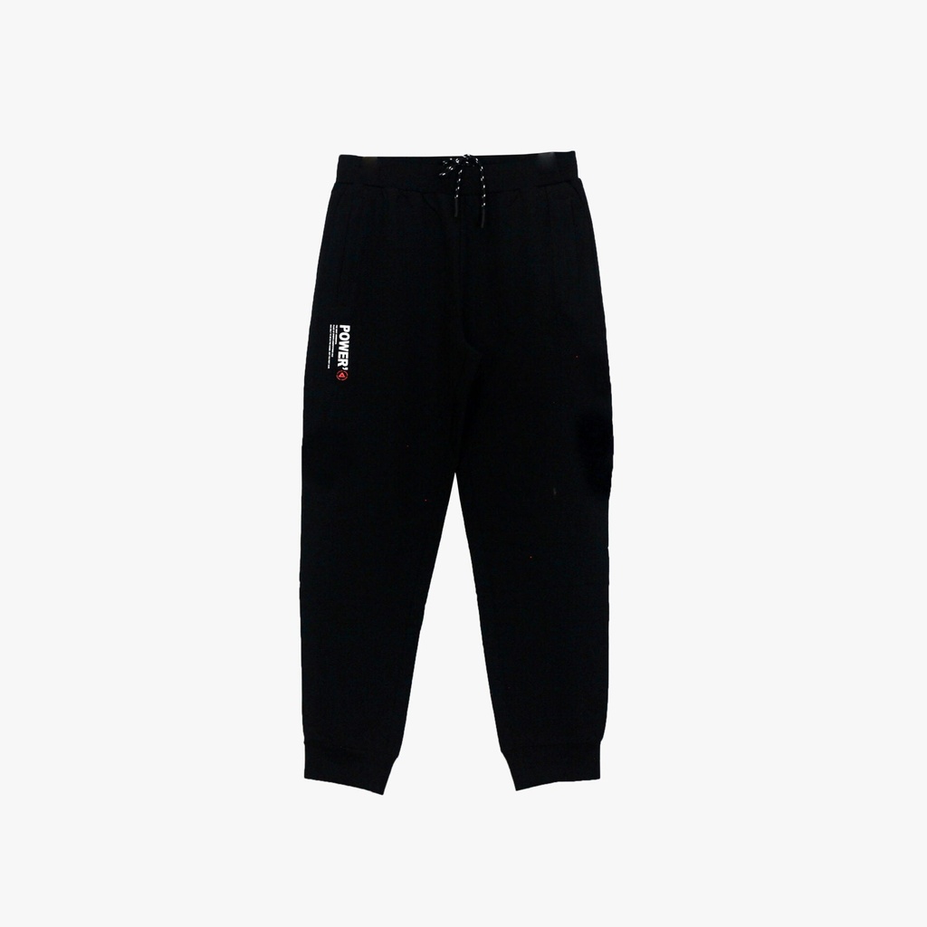 Peak Knitted Fleece Pants Black