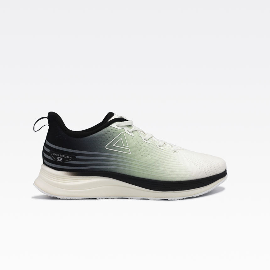 Peak Running Shoes Off White Black