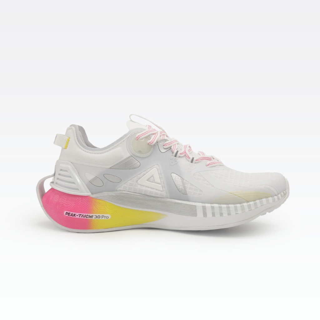 Peak Running Shoes White Fluorescent Rose