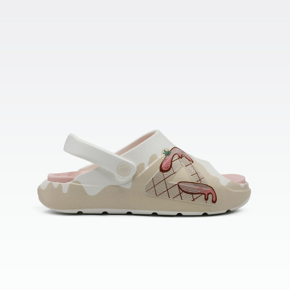 Peak Sandals Off White/Pink