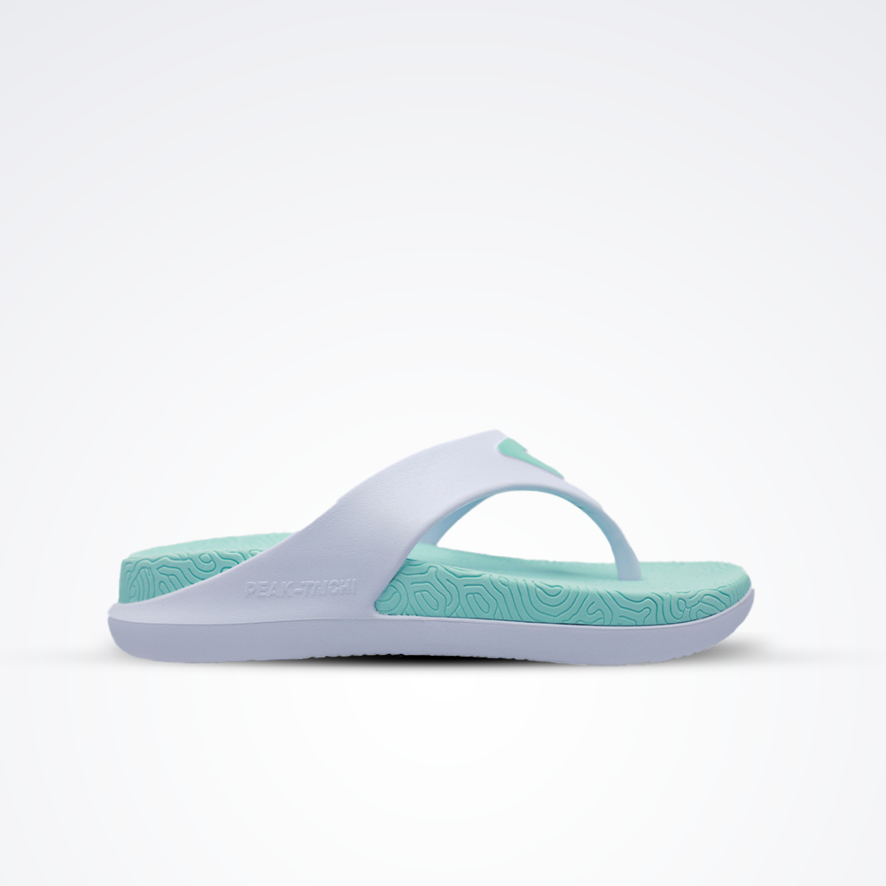 Peak Slippers WHITE/ICE BLUE