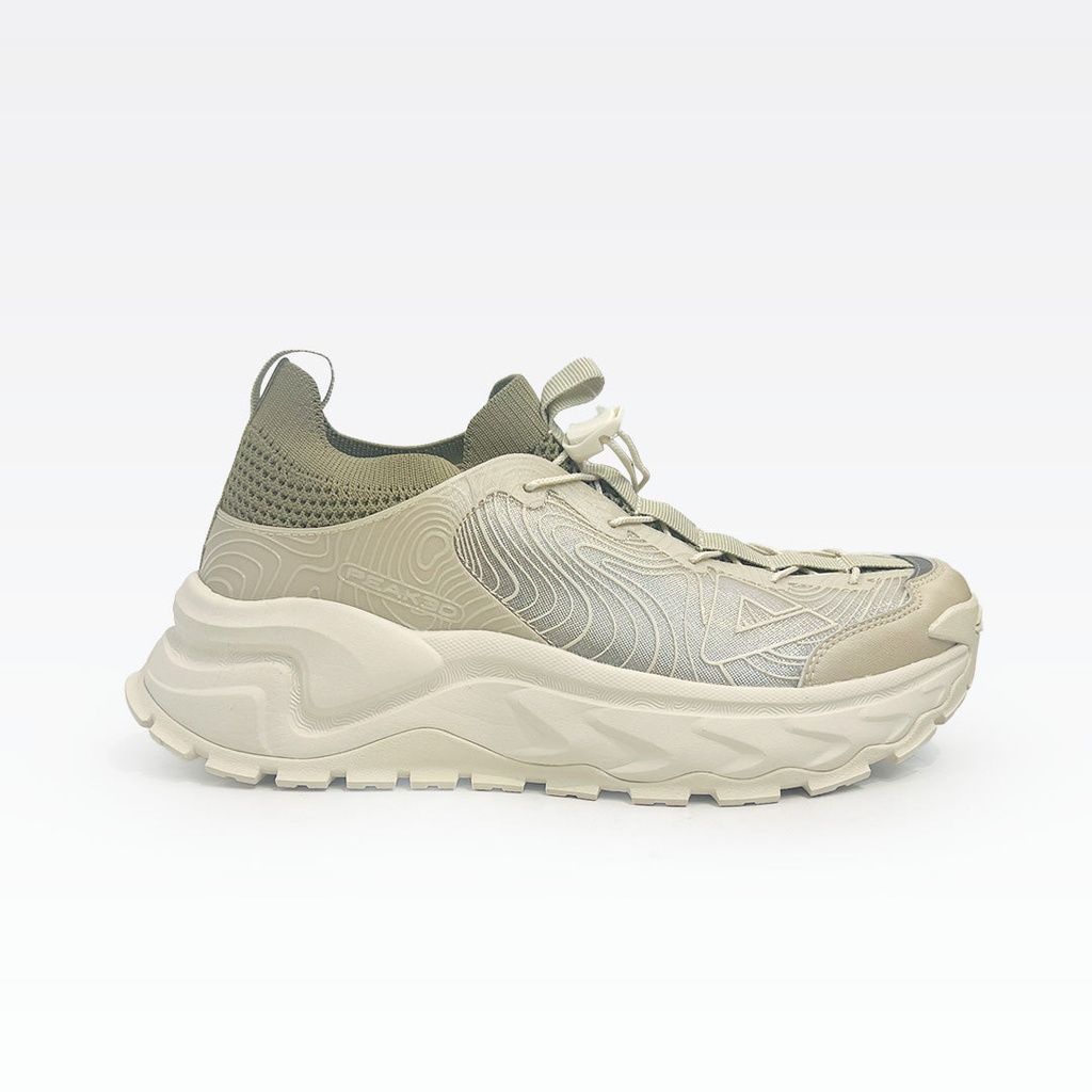 Peak Sports Shoes Off White/Green