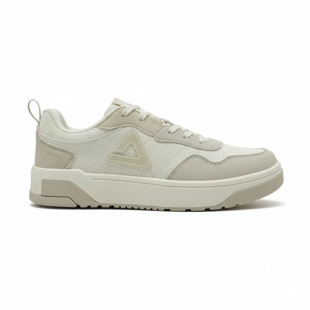 Peak Taichi Casual Flat Shoes Yellow/White