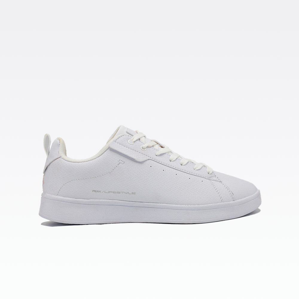 Peak Tibby Casual Shoes White Silver