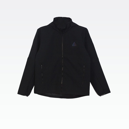 [F201161_BLACK_3XL] Peak Woven Jacket Black