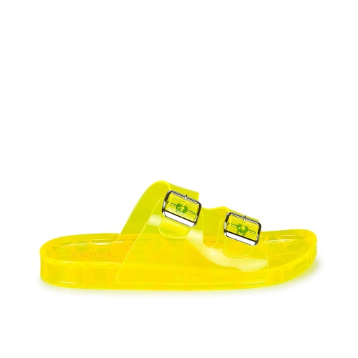 [52321971634_38] Andre Mules De Plage Femme En Caoutchouc Jaune