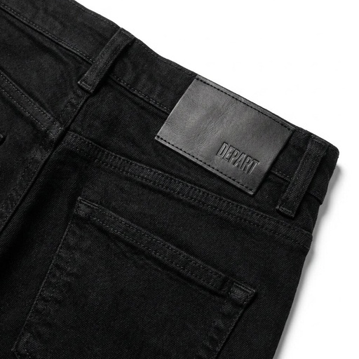 Depart Pantalon Jean Regular Homme Noir