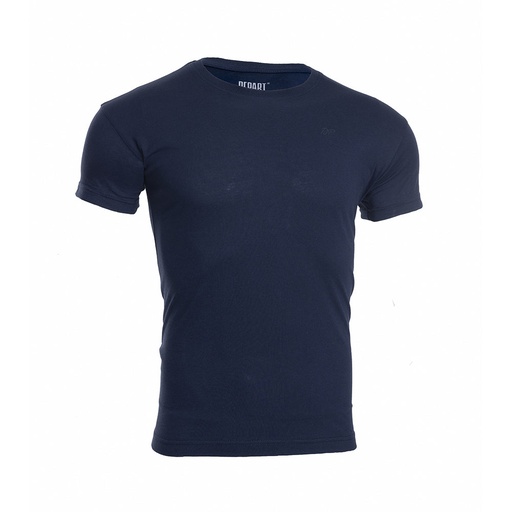 Depart T-Shirt Homme Bleu 100% Coton Simple