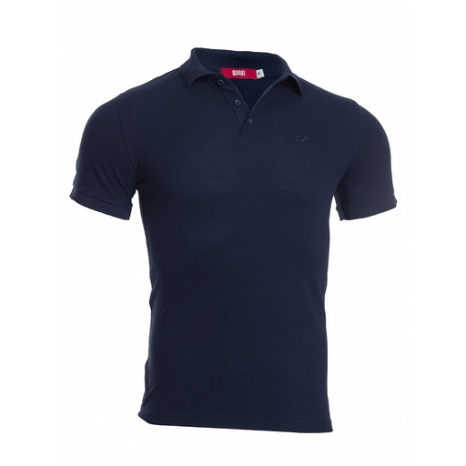 [G23-001697-NAVY_XL] Depart Polo Shirt Homme Regular Navy 100% Coton