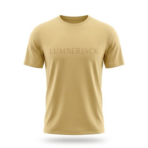 Lumberjack Men Tee Big Horizontal Logo Camel