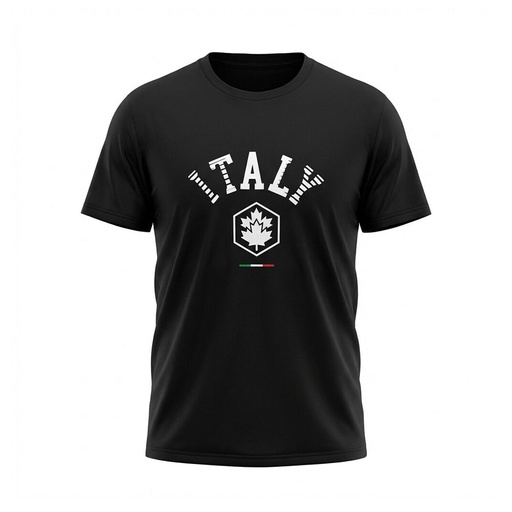 Lumberjack Men Tee Italy Big Logo Black