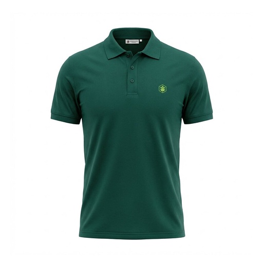 Lumberjack Men Polo Essentials Mini Logo Green