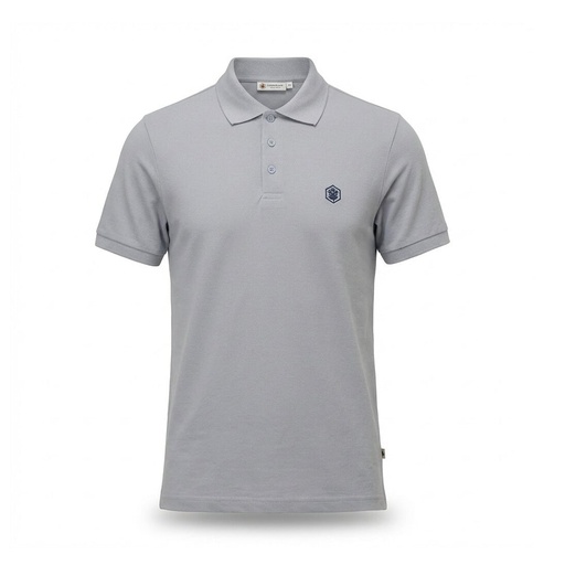 Lumberjack Men Polo Essentials Mini Logo Grey