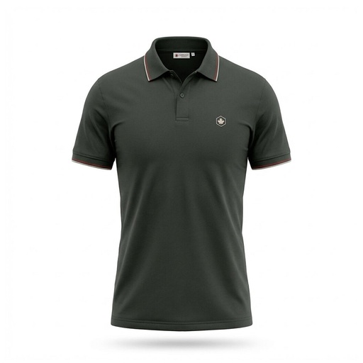 Lumberjack Men Polo Select Mini Logo Grey