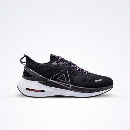 Peak Baskets De Course Femme-Ew14628H- Black/white