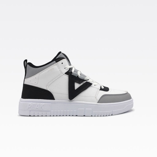 Peak Casual Shoes White Black Dk.Grey