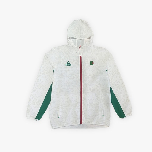 Peak Rain Jacket White