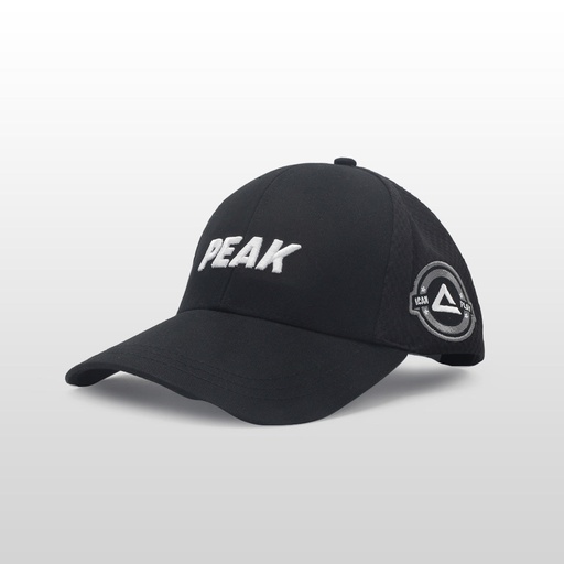 [M1233090-0020_Standard] Peak Sports Cap Black